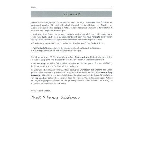 Alfred Music Publishing Realtime Jazz Standards Bass