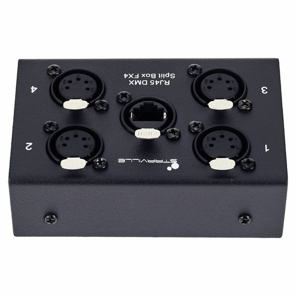 Stairville RJ45 DMX Split Box FX4-5pin