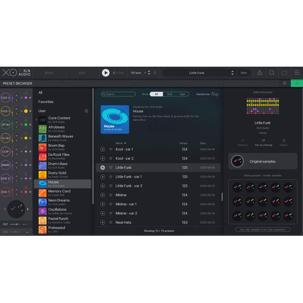 XLN Audio XOpak: House