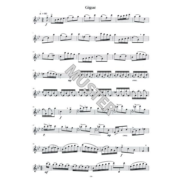 Advance Music Bach 6 Suiten Saxophone