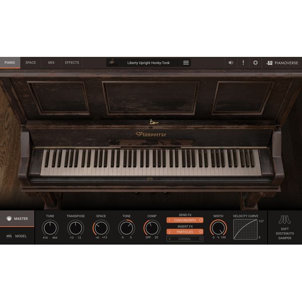 IK Multimedia Pianoverse Liberty Upright