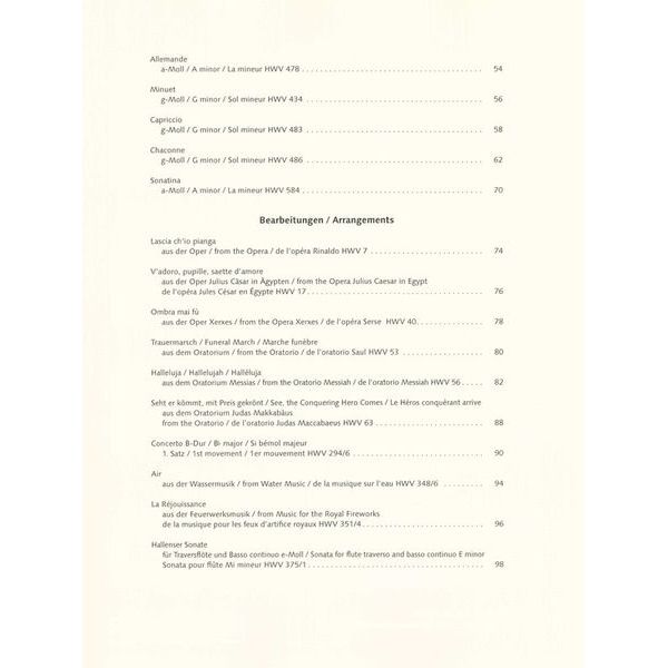 Schott Best Of Hndel