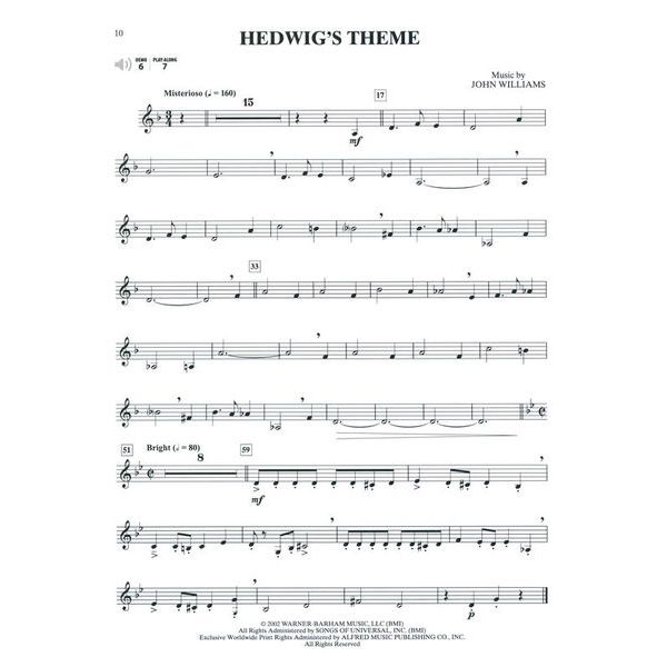 Alfred Music Publishing Harry Potter Complete Horn