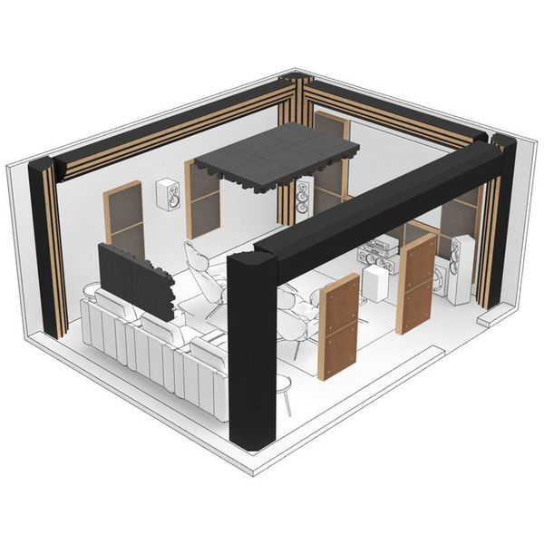 t.akustik Cinema Room Set S Professional