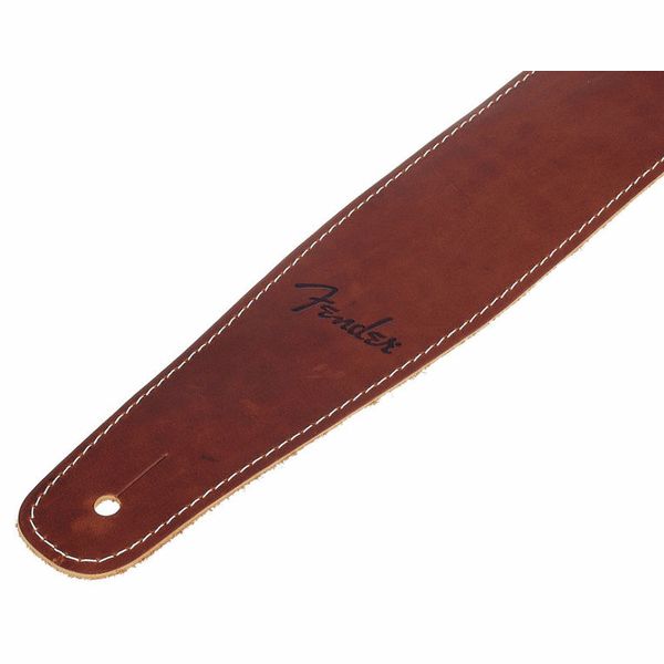 Fender Broken-in Leather Strap Tan