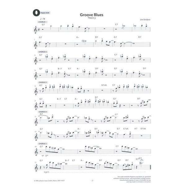 Advance Music Jazz Conception 3 T-Sax