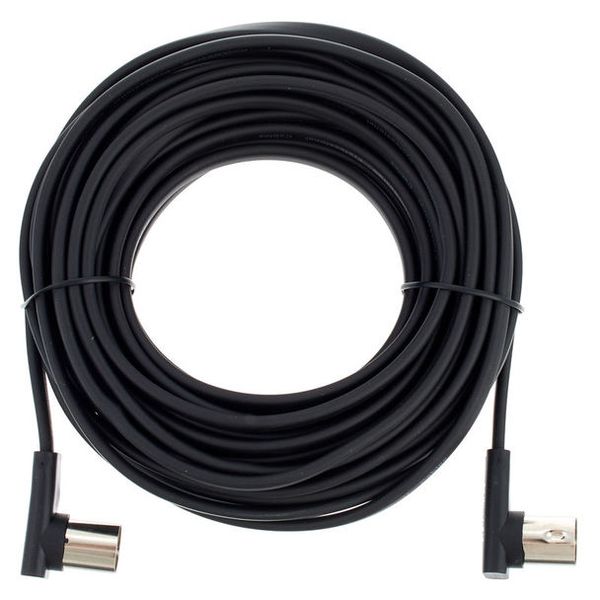 Rockboard Flat MIDI Cable 1000cm Black