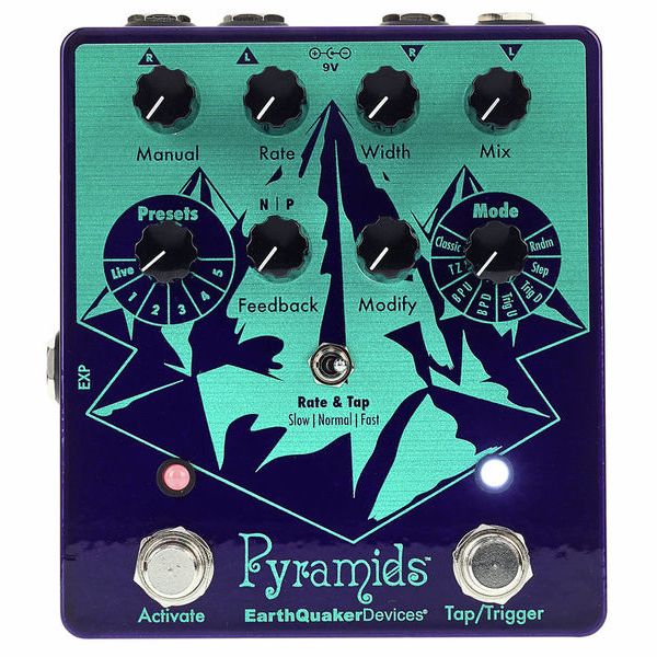 EarthQuaker Devices Pyramids Stereo Flanging