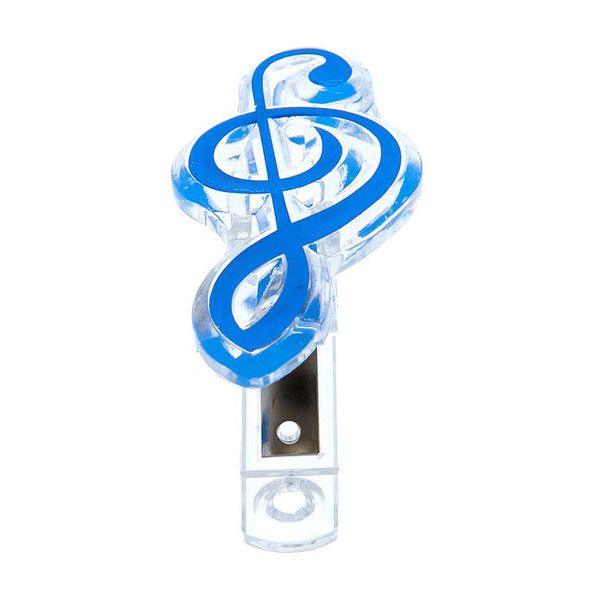 agifty Music Clip Violin Clef Blue