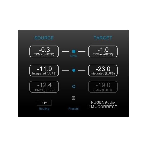 Nugen Audio LM-Correct 2