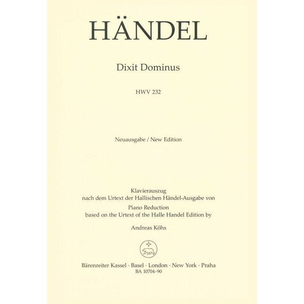 Brenreiter Hndel Dixit Dominus