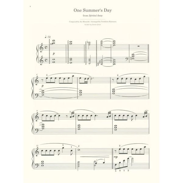 Zen-On Studio Ghibli Recital 1 Med