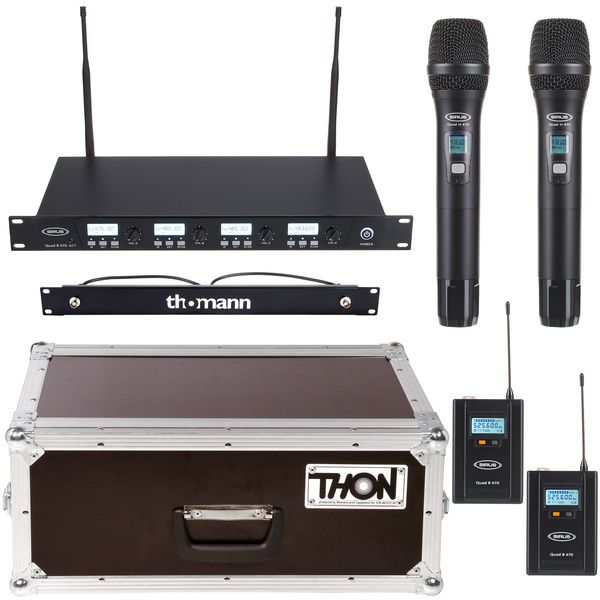 Sirus Quad 2B 2H 470 Case Bundle