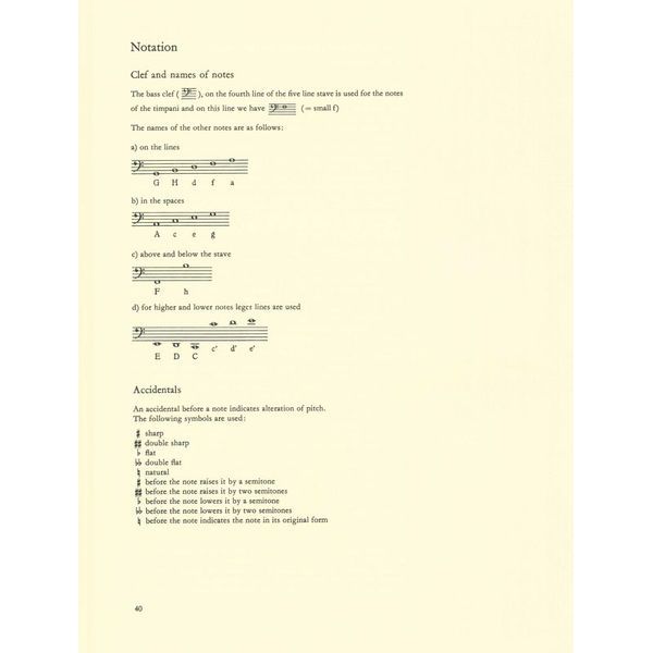 Deutscher Verlag für Musik Schlaginstrumente Pauken