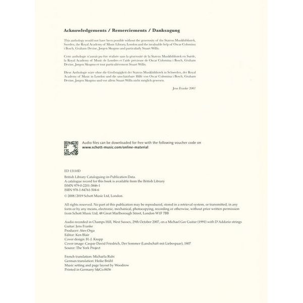 Schott Romantic Guitar Anthology