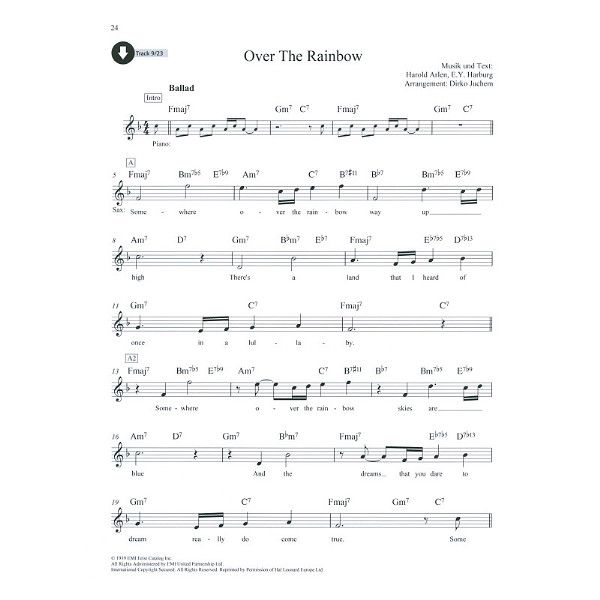 Schott Movie Classics T-Sax