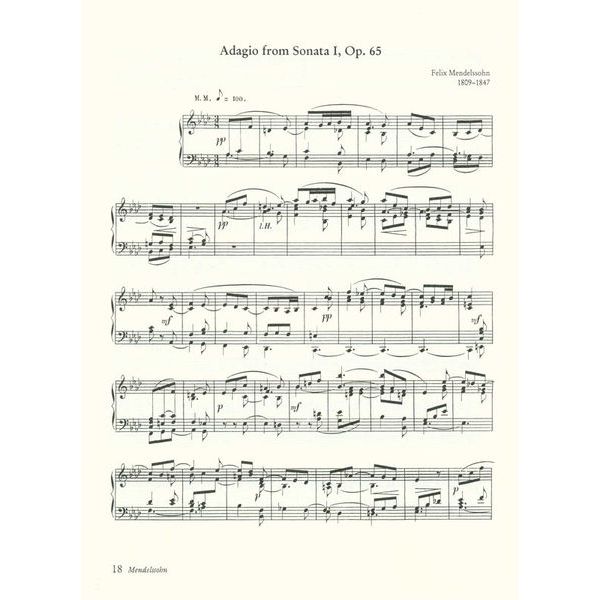 Dover Publications Organ Music for Manuals Only