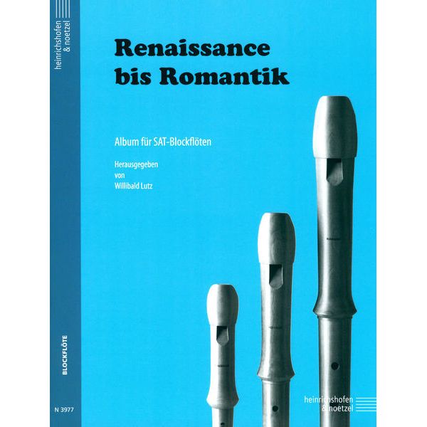 Heinrichshofen Verlag Renaissance bis Romantik