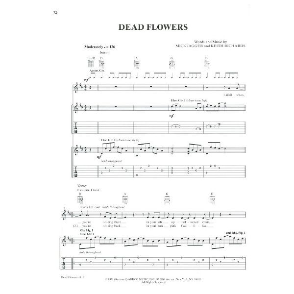 Alfred Music Publishing Rolling Stones 50 Songs