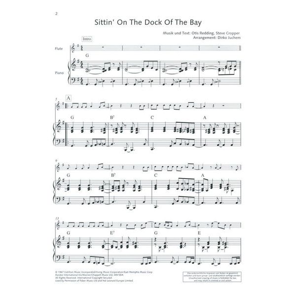 Schott Pop Ballads Flute