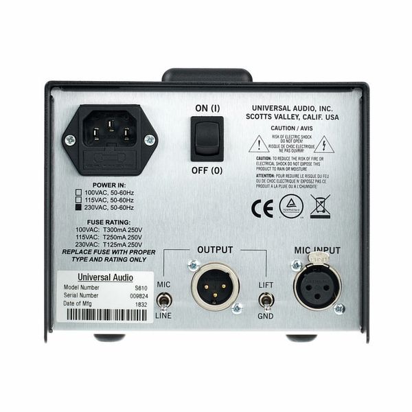 Universal Audio Solo 610