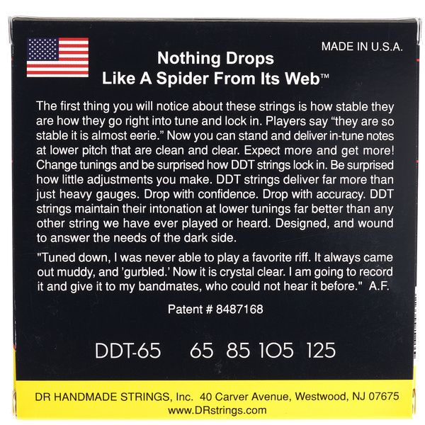 DR Strings Drop-Down Tuning DDT-65