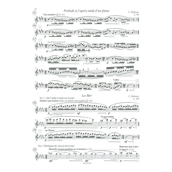 Universal Edition The Flute Audition