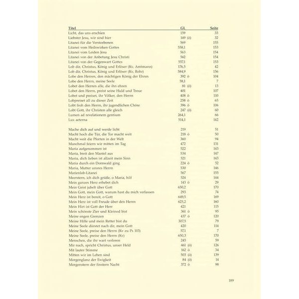 Brenreiter Intonationen zum Gotteslob