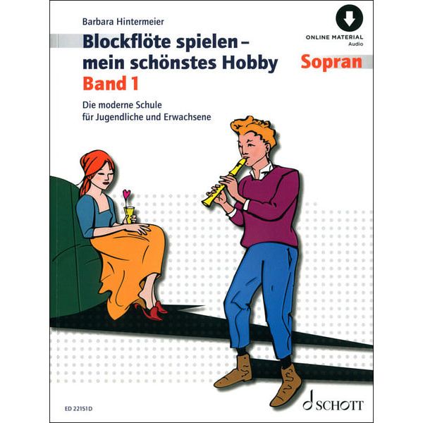 Schott Blockflöte Spielen Hobby 1