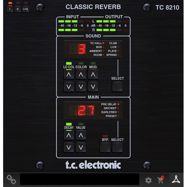 tc electronic TC 8210 Classic Mixing Reverb