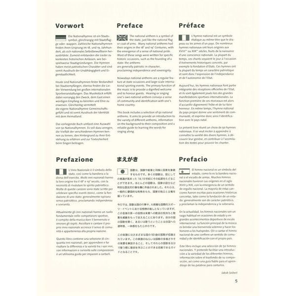 Schott Nationalhymnen