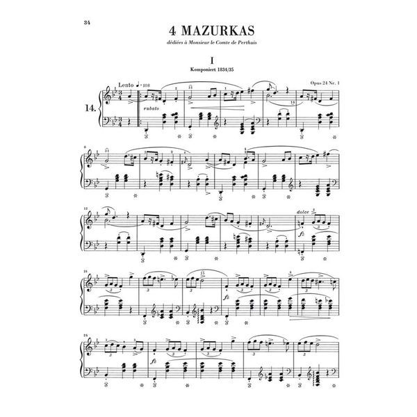 Henle Verlag Chopin Mazurken