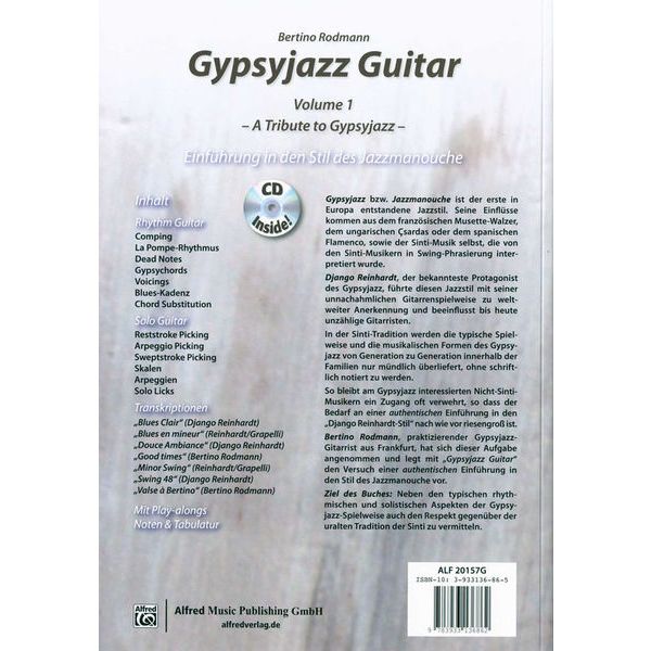 Alfred Music Publishing Gypsyjazz Guitar 1