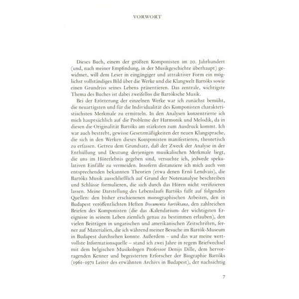 Schott Bartok Leben und Werk