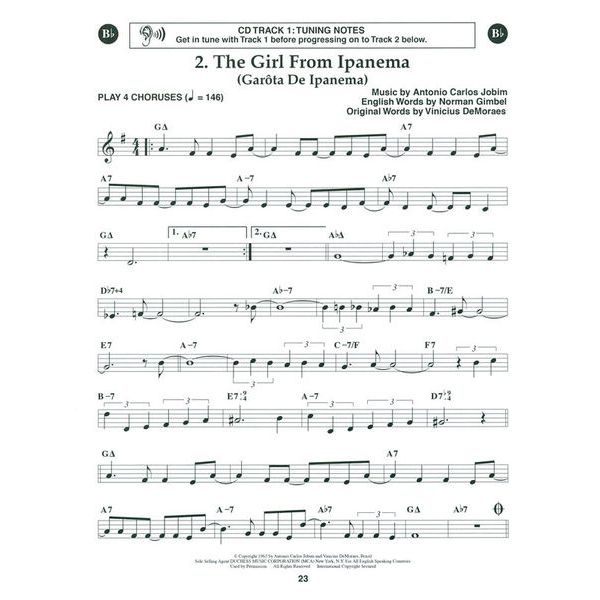 Jamey Aebersold Bossa Novas