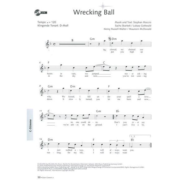 Music Factory Easy Charts Play-Along 5