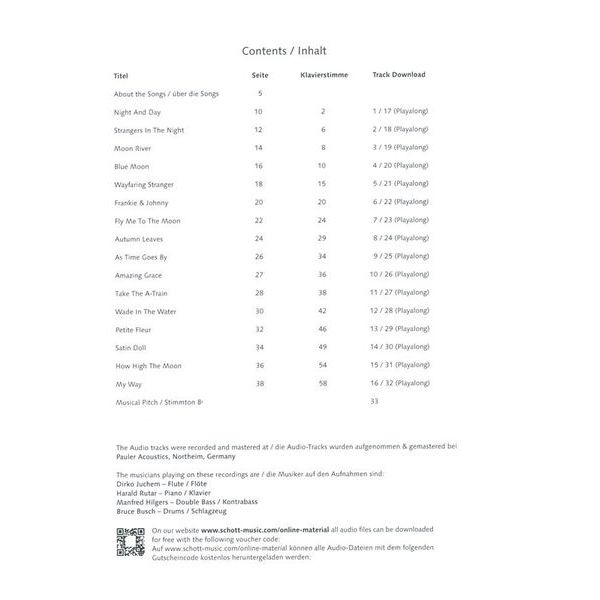 Schott Jazz Ballads Flute