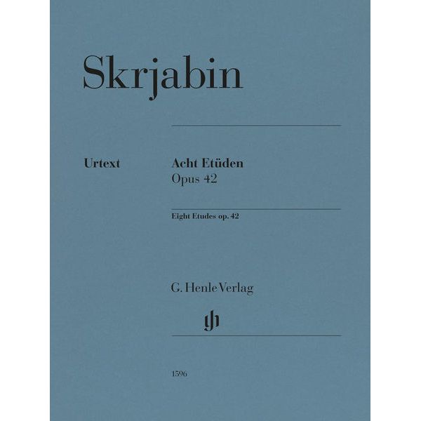 Henle Verlag Skrjabin Acht Etüden op.42