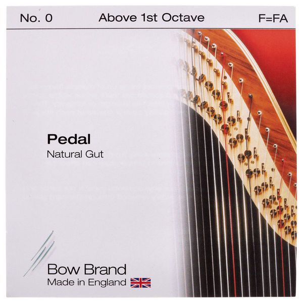 Bow Brand Pedal Natural Gut F No.0