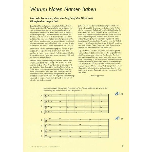 Acanthus Music AltblockflötenReise 3 + CDs