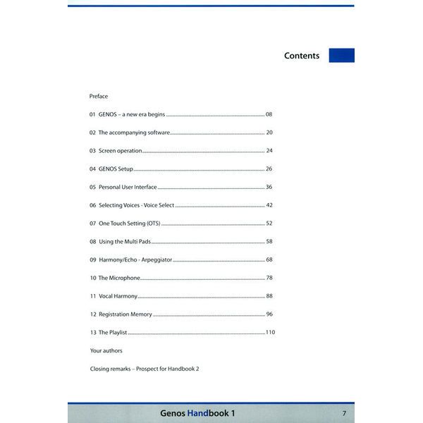 Keys Experts Verlag Genos Handbook 1