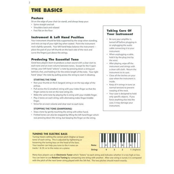 Hal Leonard Essential Elements Band Bass