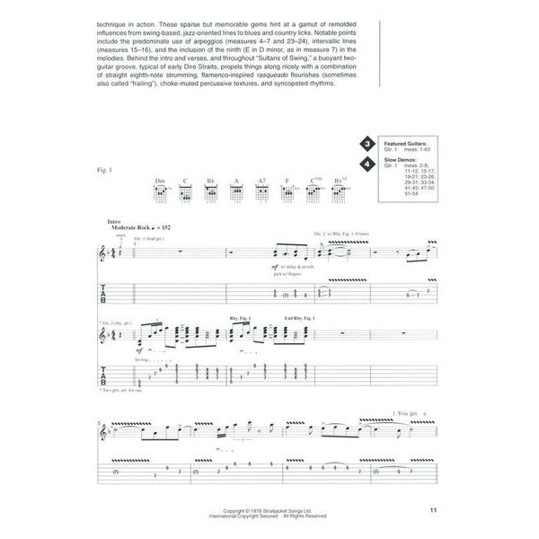 Hal Leonard Mark Knopfler Signature Licks