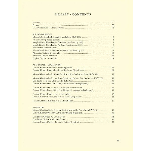 Brenreiter Organ Plus One Abendmahl