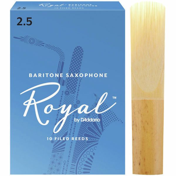 DAddario Woodwinds Royal Baritone Saxophone 2.5