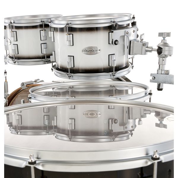DrumCraft Series 6 2up 2down White Burst