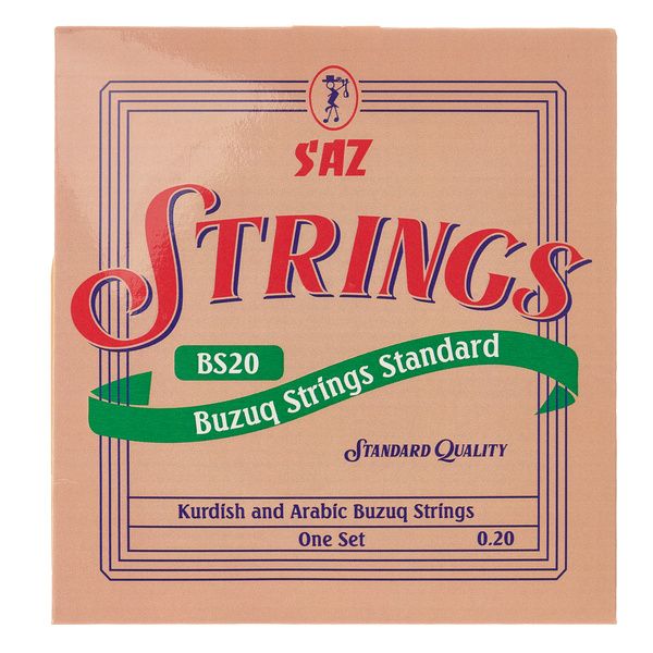 Saz BS20 Buzuq Std. Str. Silver