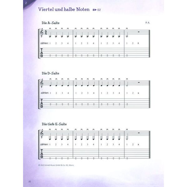 Schott E-Gitarre Lernen Zacky & Bob 1