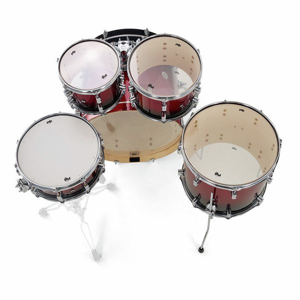 DW PDP CM5 Std. Red/Blk Shell Kit