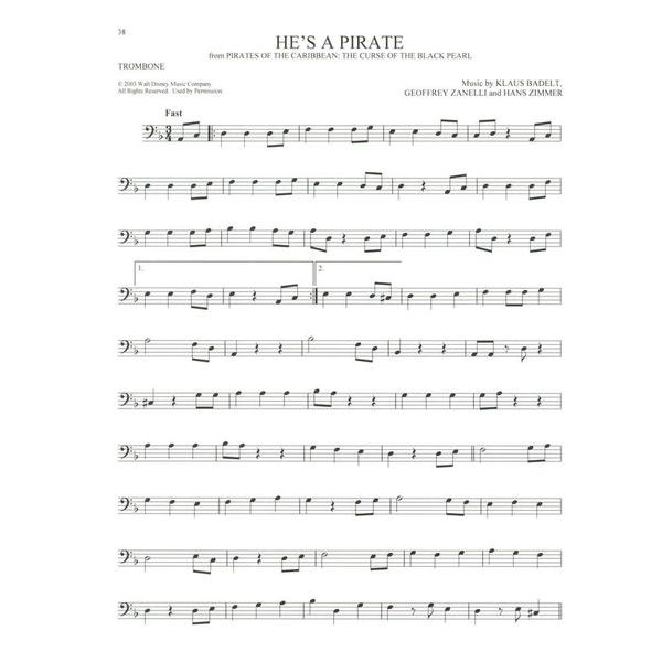 Hal Leonard 101 Disney Songs Trombone